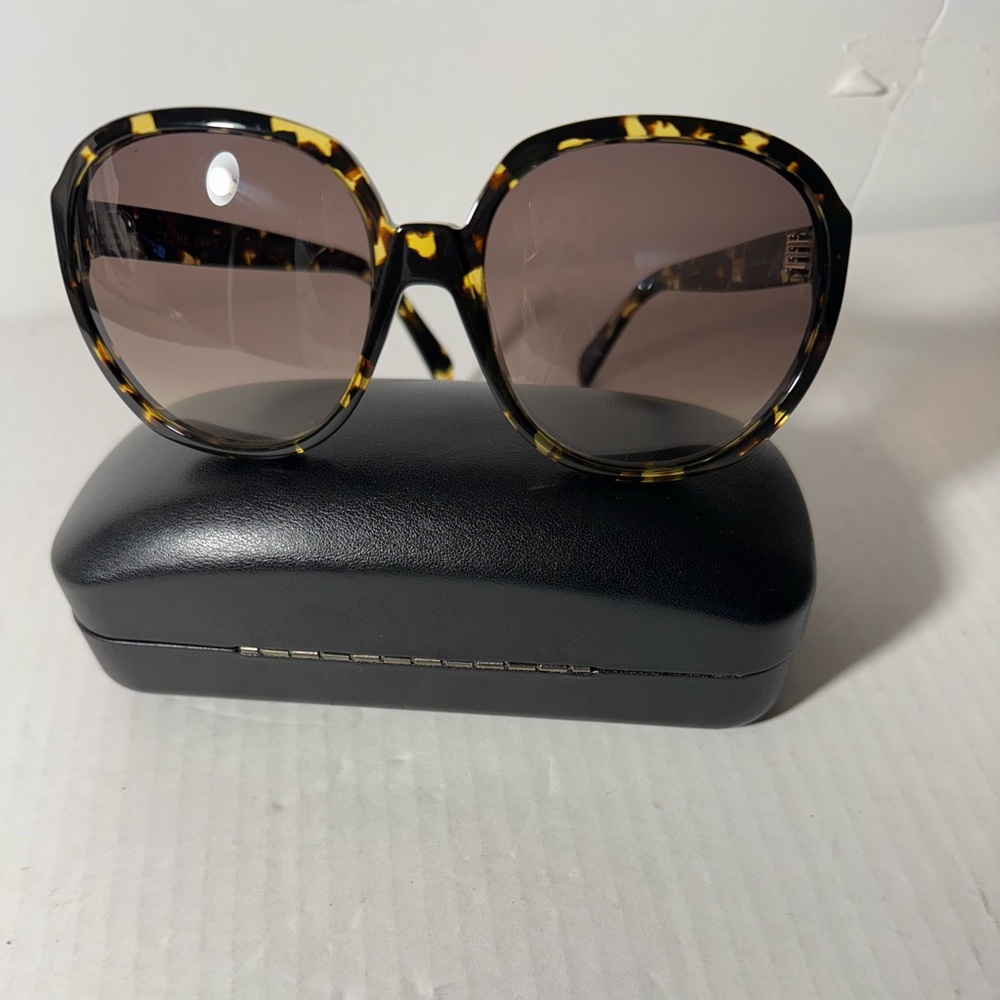 Celine Paris Sunglasses Frames Dark Tortoise Roun… - image 6